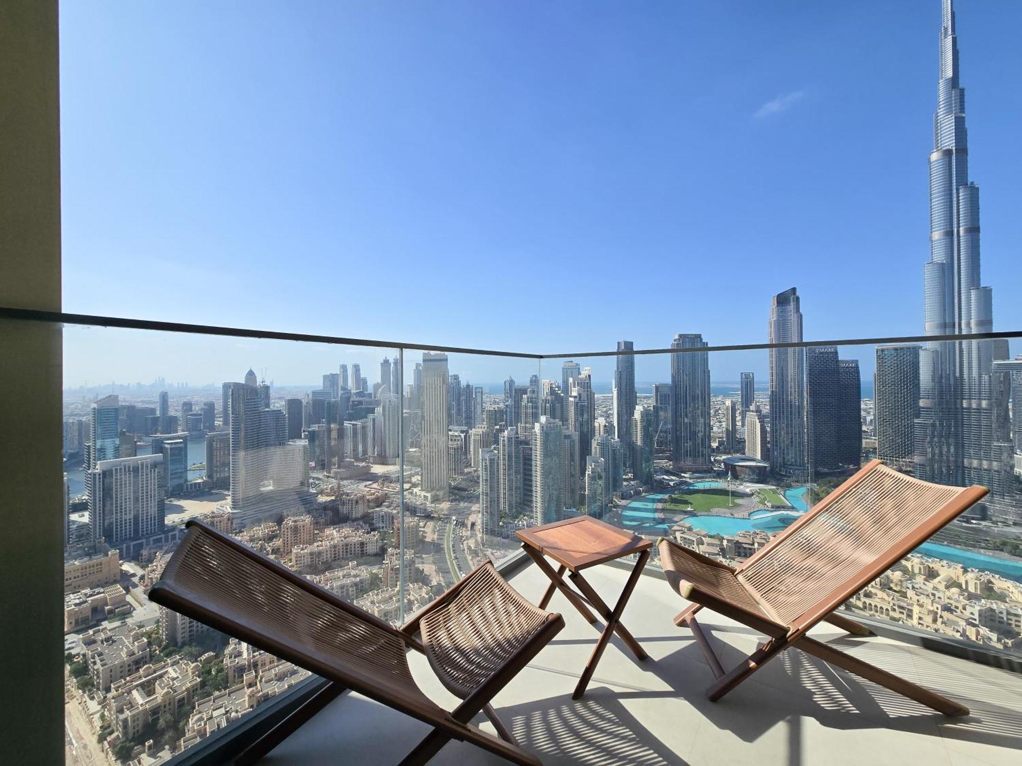 Apartment Brown Stone - Burj Khalifa Fountain Views *