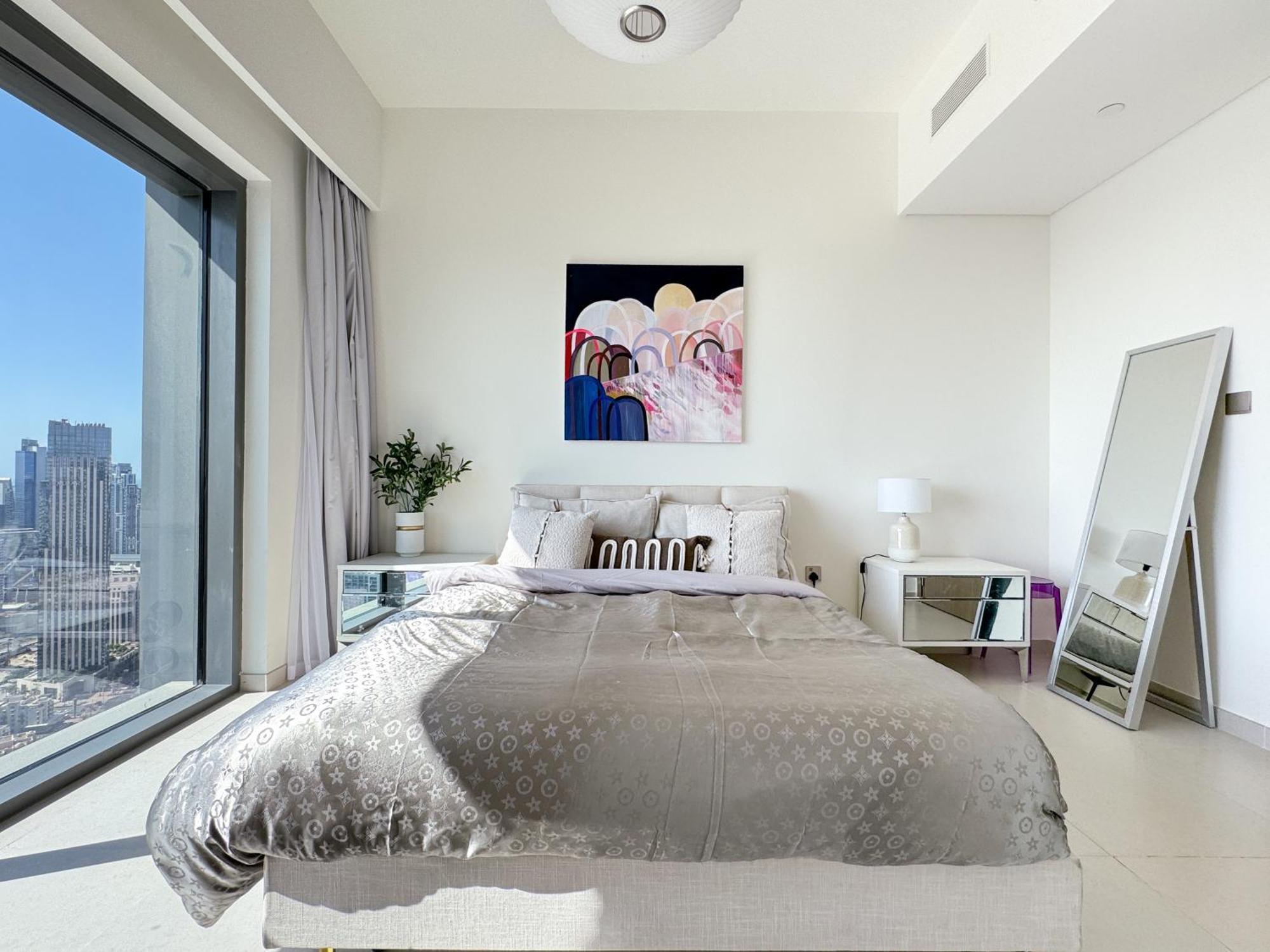 Brown Stone - Burj Khalifa Fountain Views Apartment