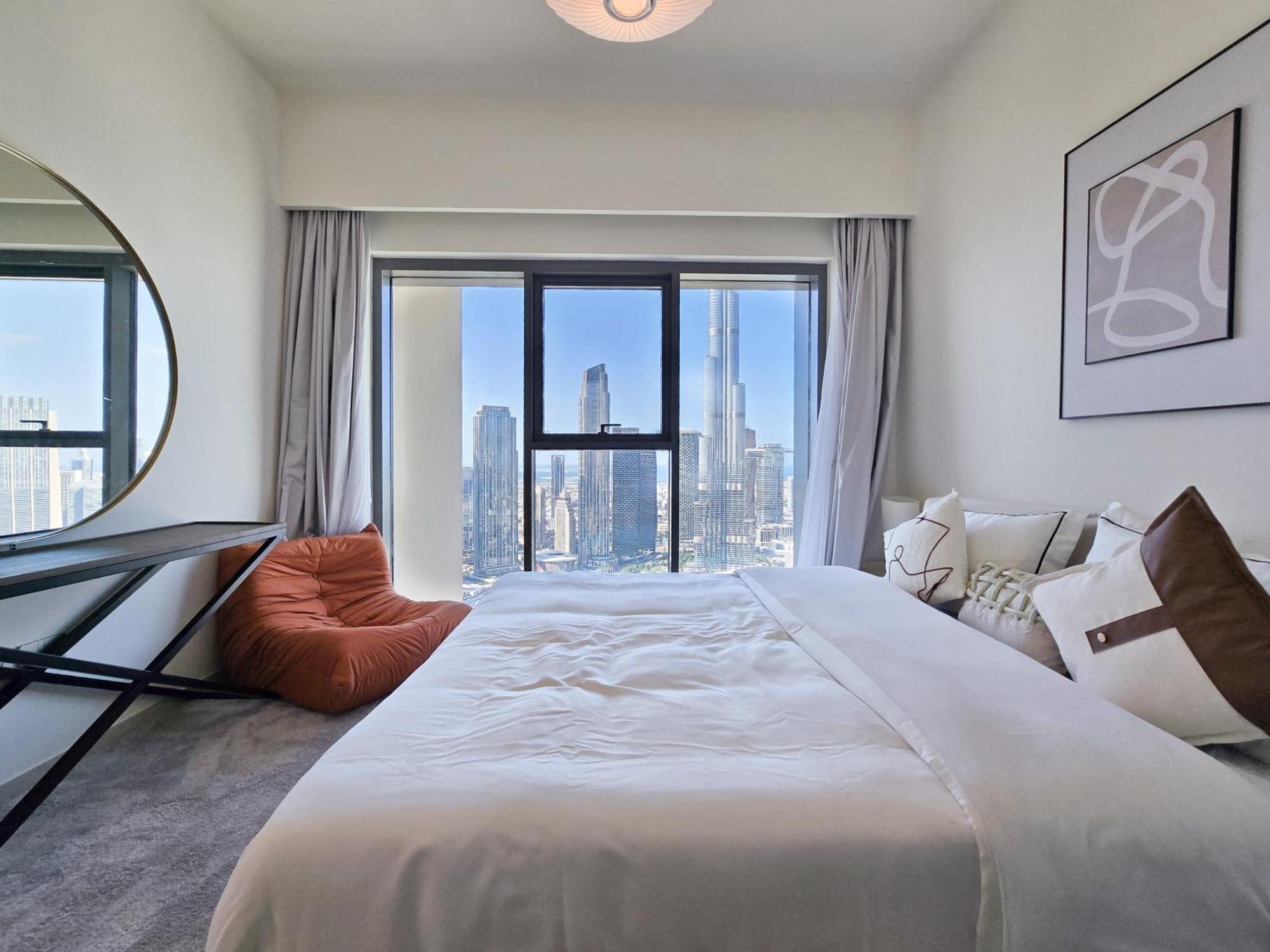Apartment Brown Stone - Burj Khalifa Fountain Views Dubai