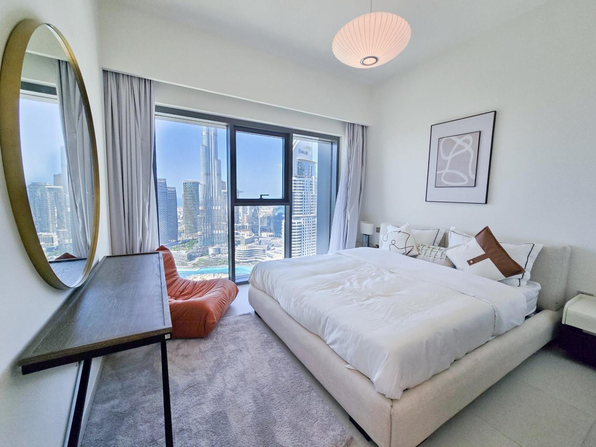 Apartment Brown Stone - Burj Khalifa Fountain Views Dubai